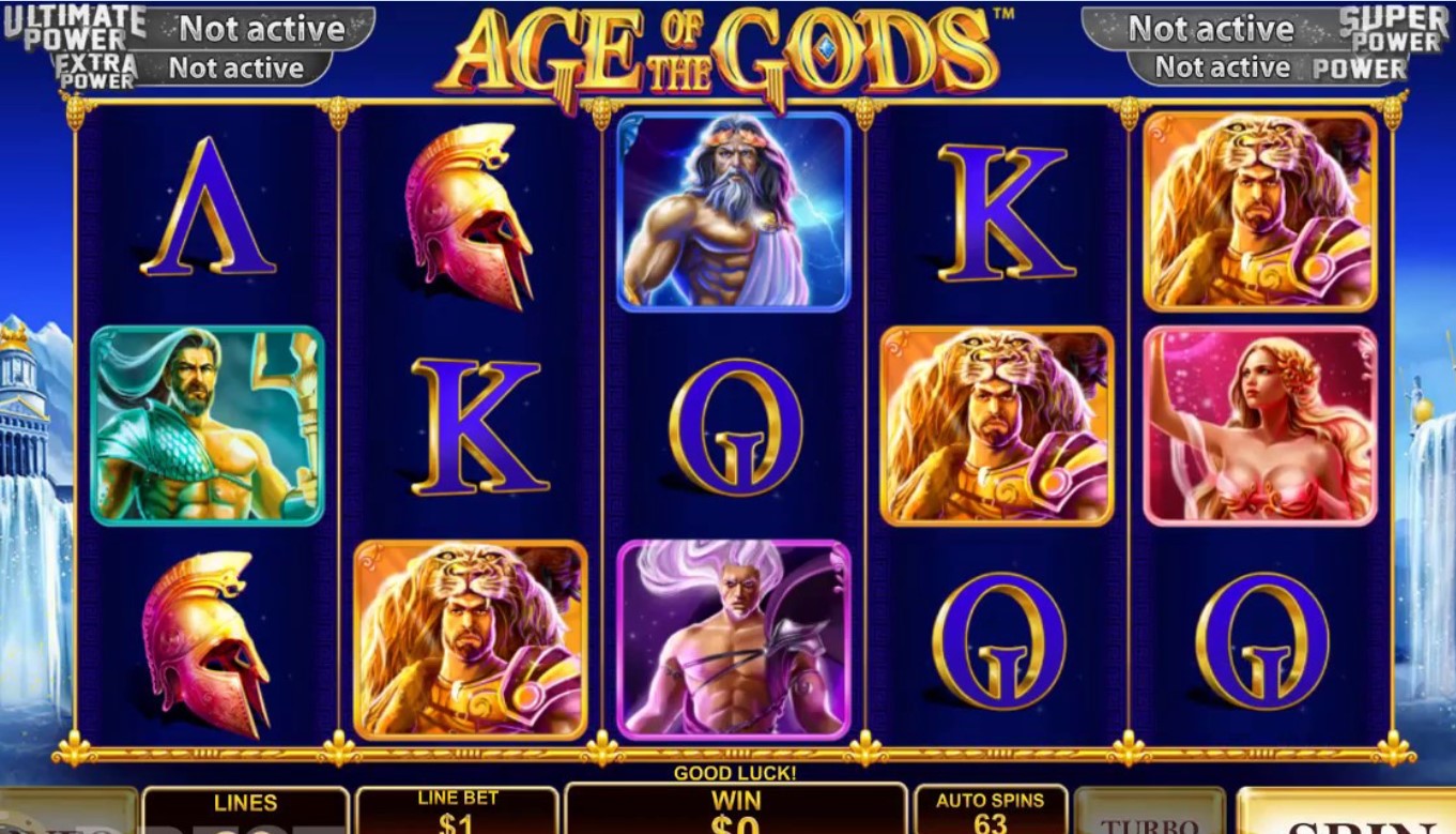 Age Of The Gods slot 2